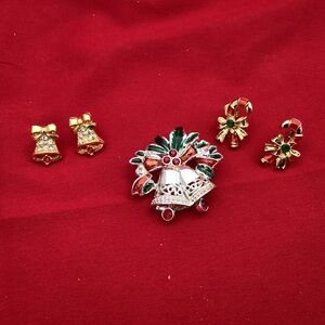 Avon Christmas jewelry lot